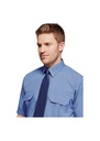 Disley Bush Blue Short Sleeve Shirt DS_HB202