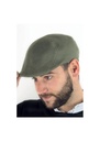 Atlantis Swing Brushed Cotton Flat Cap