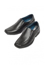 Pod Dundee Black Slip On Shoe PKC21045
