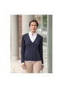 Russell Collection Ladies V-Neck Knitted Cardigan R715F