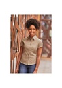 Russell Collection Ladies Short Sleeve Classic Twill Shirt R917F