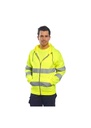 Portwest Hi-Vis Zip Front Hoodie B305