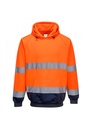 Portwest Hi-Vis Two-Tone Hooded Sweater B316