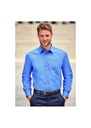 Russell Collection Mens Long Sleeve Classic Pure Cotton Poplin Shirt R936M