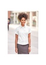 Russell Collection Ladies Short Sleeve Tailored Ultimate Non-Iron Shirt R957F