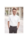 Russell Collection Mens Short Sleeve Classic Ultimate Non-Iron Shirt R957M