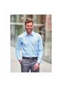 Russell Collection Mens Long Sleeve Tailored Ultimate Non-Iron Shirt R958M