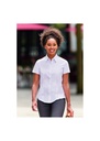 Russell Collection Ladies Short Sleeve Fitted Ultimate Stretch Shirt R961F