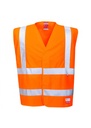 Portwest Hi-Vis Anti Static Vest - Flame Resistant FR71
