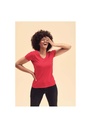 Fruit Of The Loom Womens Valueweight V Neck T-Shirt 61398