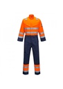 Portwest Modaflame RIS Navy/Orange Coverall MV29