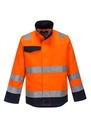Portwest Modaflame RIS Orange & Navy Jacket MV35