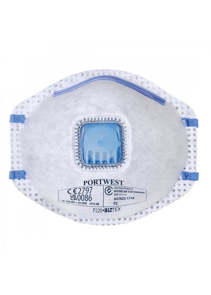 Portwest FFP2 Carbon Valved Respirator P220