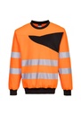 Portwest PW2 Hi-Vis Crewneck Sweatshirt PW277