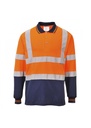 Portwest Two-Tone Long Sleeved Polo S279