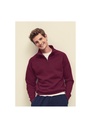 Fruit Of The Loom Classic 80/20 Zip Neck Sweatshirt 62114