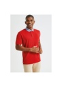 Asquith & Fox Men's Chambray Button-down Collar Polo AQ007