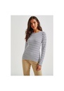 Asquith & Fox Womens Mariniere Coastal Long Sleeve Tee AQ071
