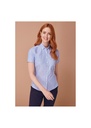 Henbury Women's Modern Short Sleeve Oxford Shirt HB518
