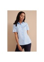 Henbury Womens Short Sleeve Stretch Shirt HB538