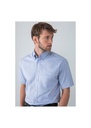 Henbury Short Sleeve Lightweight Oxford Shirt HB555
