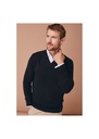 Henbury Cashmere Touch Acrylic V Neck Jumper HB760