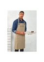 Premier Barley Contrast Stitch Sustainable Bib Apron PR121
