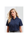 Premier Womens Short Sleeve Poplin Blouse PR302