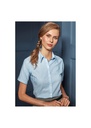Premier Womens Signature Oxford Short Sleeve Shirt PR336