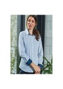 Premier Womens Denim Pindot Long Sleeve Shirt PR359