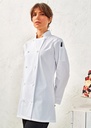 Premier Womens Short Sleeve Chefs Jacket PR671