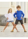 Fruit Of The Loom Kids Long Sleeve 65/35 Polo 63201