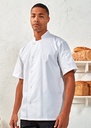 Premier Essential Short Sleeve Chefs Jacket PR900