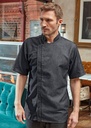 Premier Chefs Zip-close Short Sleeve Jacket PR906