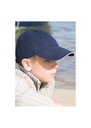 Result Headwear Junior Low Profile Heavy Brushed Cotton Cap With Sandwich Peak R24JP