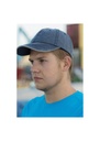Result Headwear Washed Fine Line Cotton Cap With Sandwich Peak RC54X