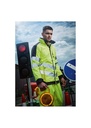 Regatta High Visibility High-Vis Waterproof Insulated Reflective Work Jacket TRA341