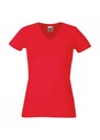 Fruit Of The Loom Lady Fit V Neck Tee 61382