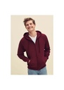 Fruit Of The Loom Lightweight Hooded Sweatshirt Jacket 62144