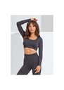 TriDri Women’s Ribbed Seamless '3D Fit' Crop Top TR224