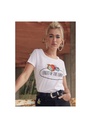 Fruit Of The Loom Vintage Ladies Tee With Large Logo 11432A