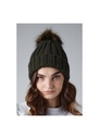 Beechfield Verbier Fur Pop Pom Chunky Beanie B413