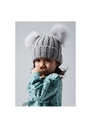Beechfield Infant Faux Fur Double Pom Pom Beanie B414A