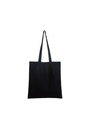 Bag Store Recycled Black Cotton Shopper BS86000