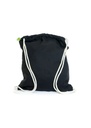 Bag Store Eco Black 100% Organic Cotton Drawstring BS91400