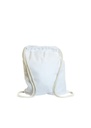 Bag Store White Cotton 5oz Drawstring Bag BS92600