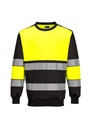 Portwest PW3 Hi-Vis Class 1 Sweatshirt PW376